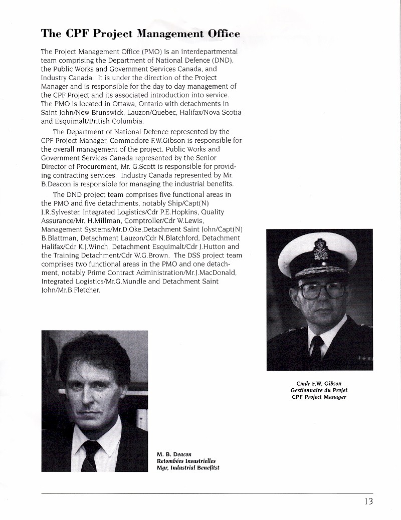 HMCS MONTREAL 336 - COMMISSIONING BOOK - Page 13