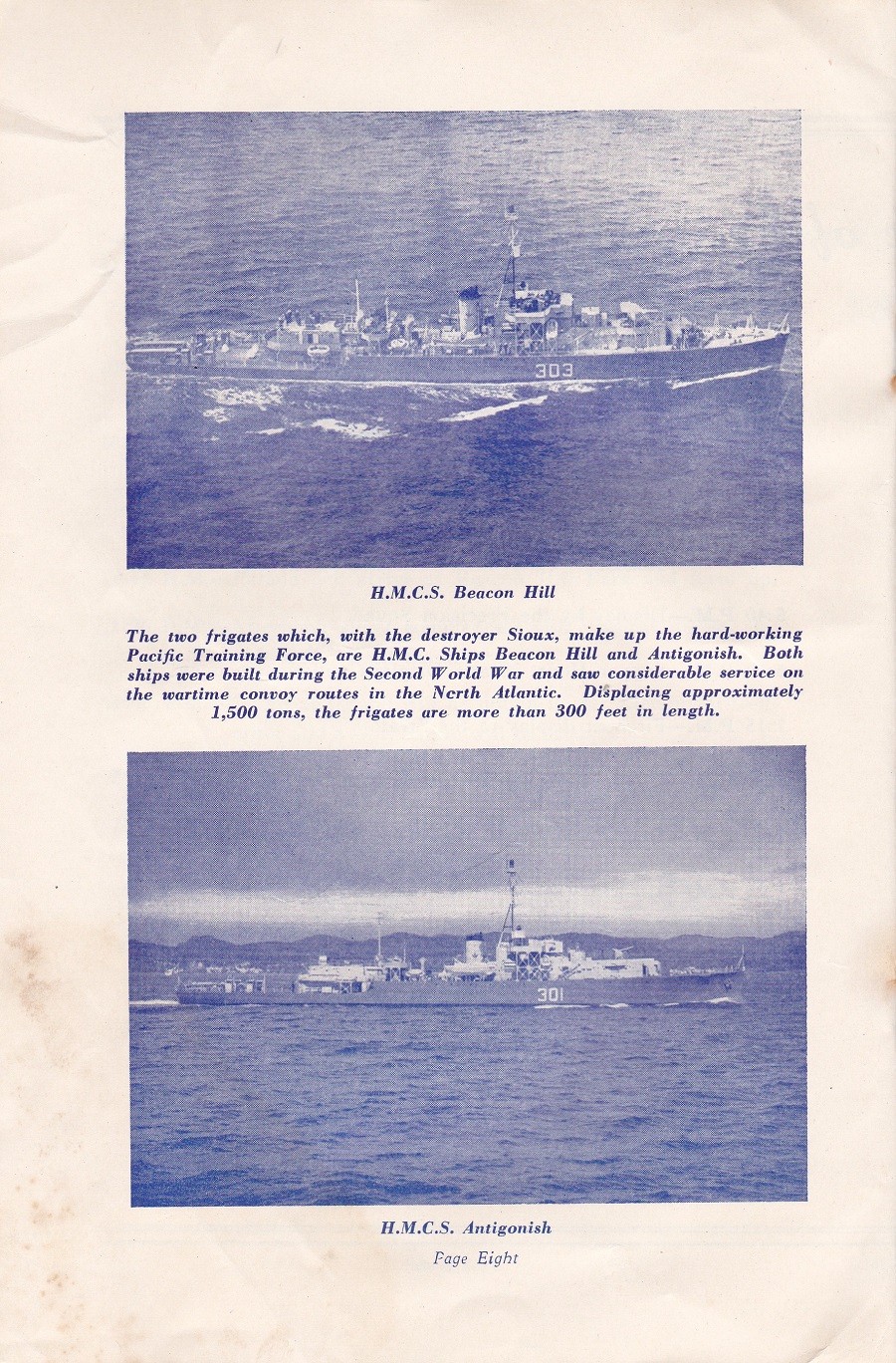 RCN NAVY DAYS 26 July 1952 - Page 8